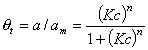 Langmuir-Freundlich (LF) isotherm (GL: 0 < m = n ≤ 1)
